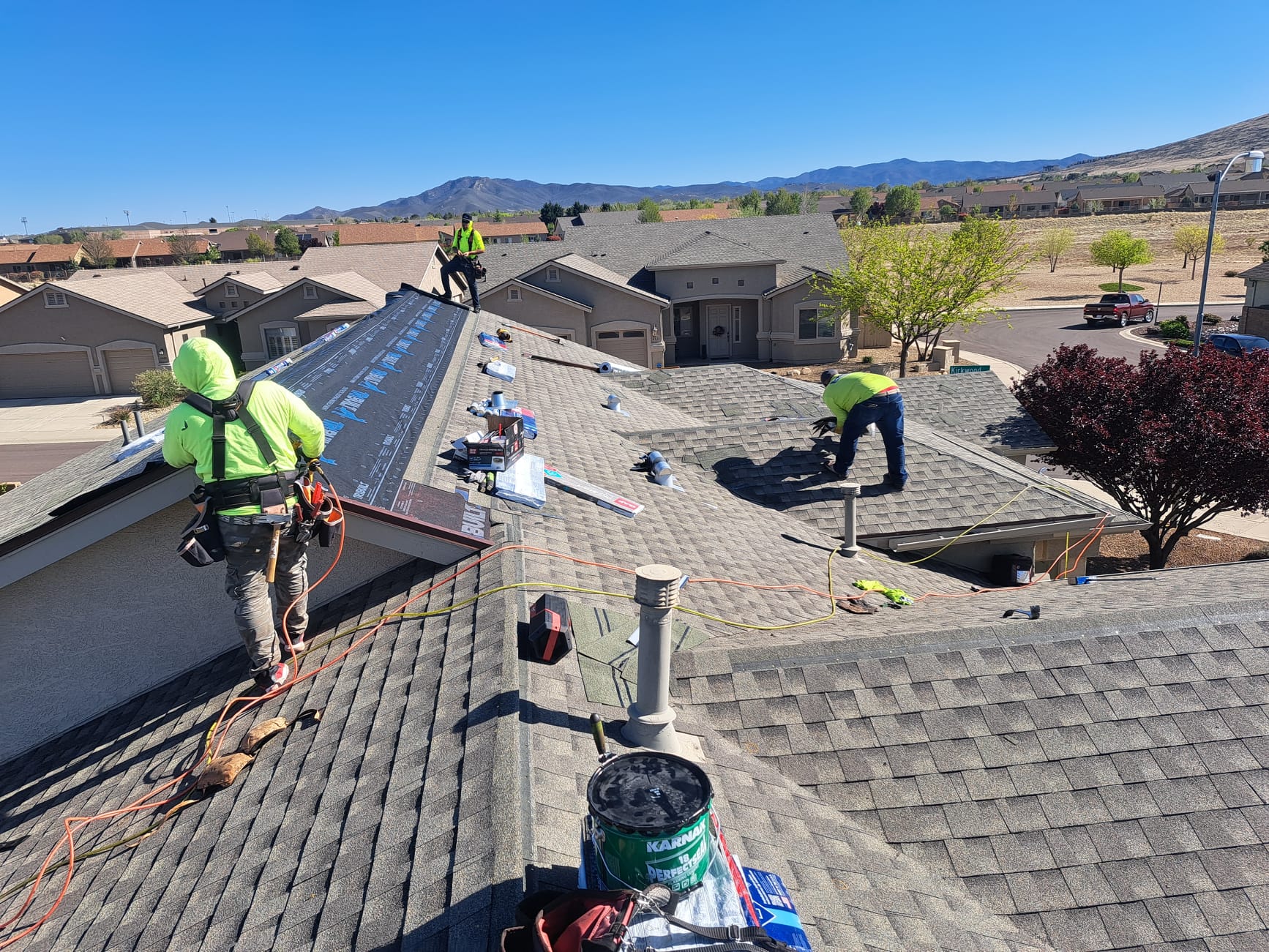 Chuck Trinka, Eliseo Elias, Gustavo Caudillo